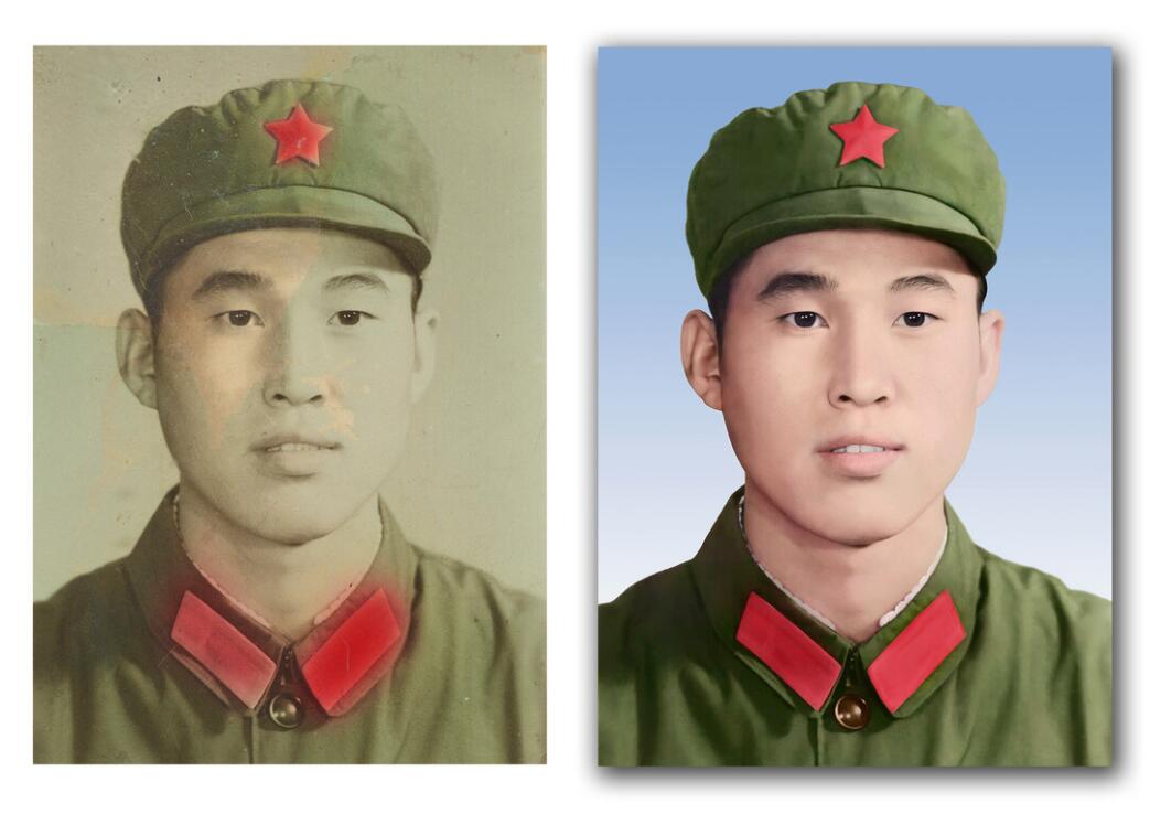 杨林街道破损照片修复-18
